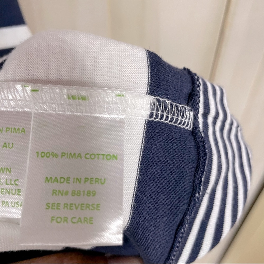 Lilly Pulitzer Navy White Marlowe Stripe Dress S - Picture 5 of 7